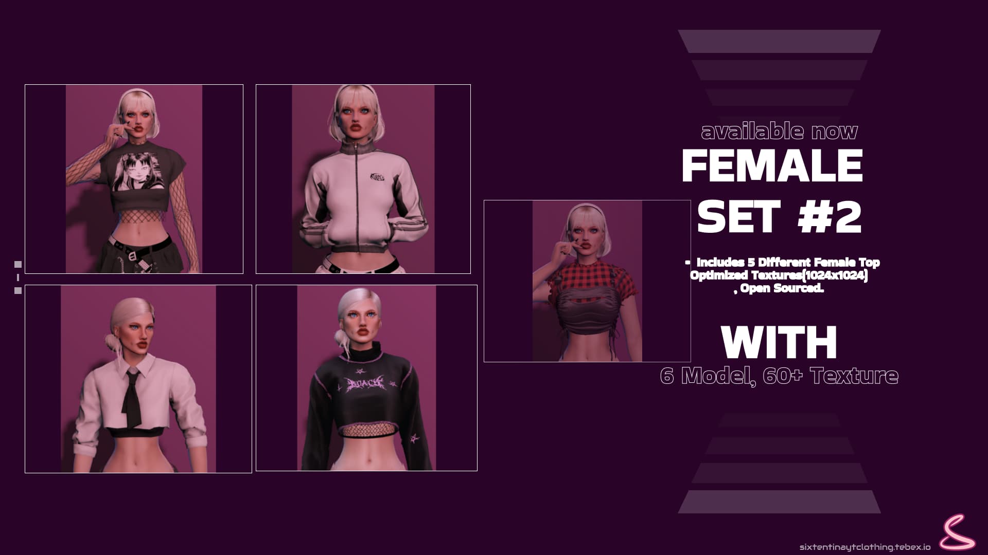 Female Top Dresses Pack 2 [OS] [35%off] Thumbnail