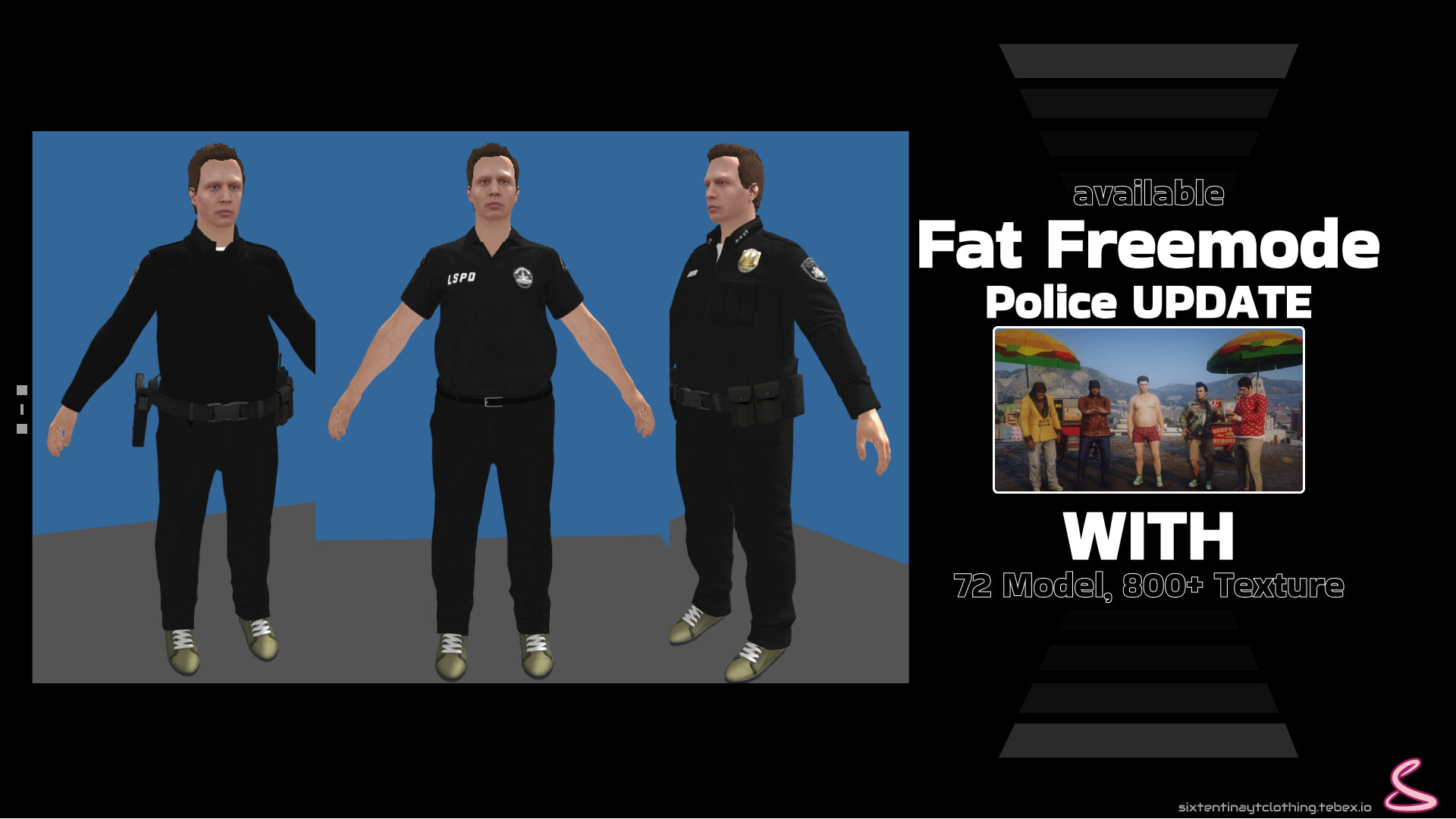 FAT FREEMODE MEGA PACK [OS] [35%off] (Update) Thumbnail