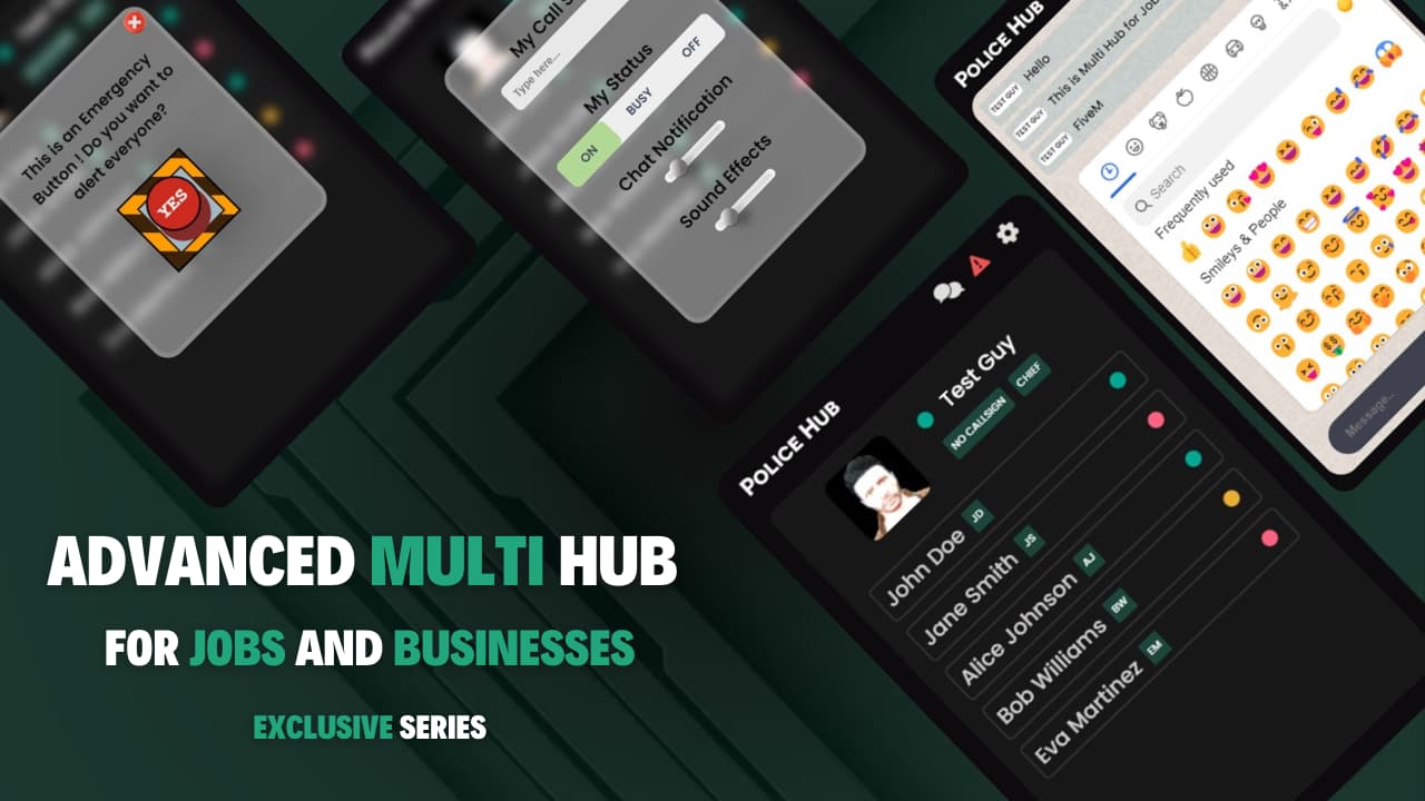 Multi Hub | Jobs & Businesses - FiveM Releases - Cfx.re Community