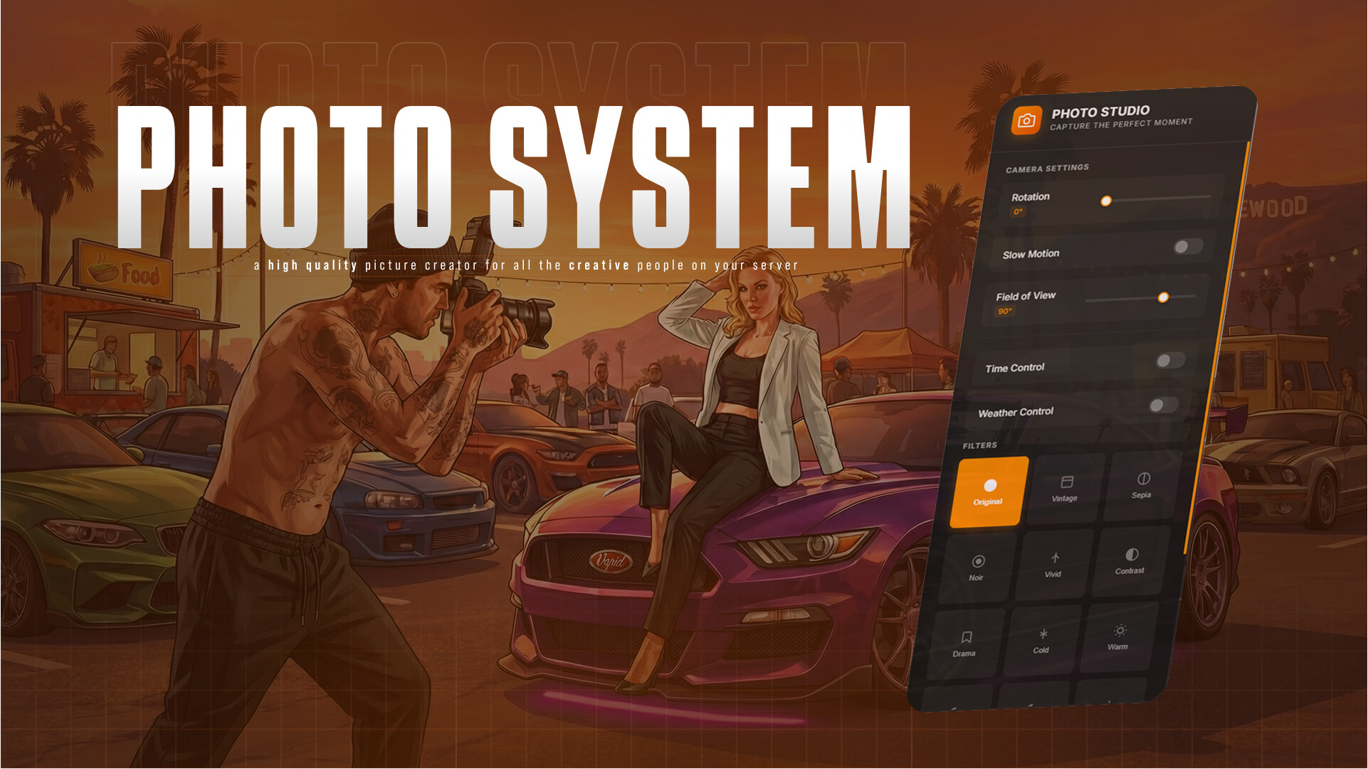 [PAID] Cinematic Photo Script + UI & GALLERY SYSTEM - FiveM Releases ...
