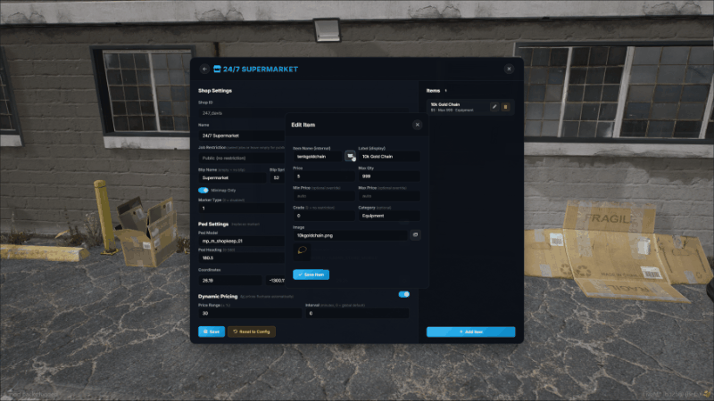 mizu_smartshop - Item/Image Picker