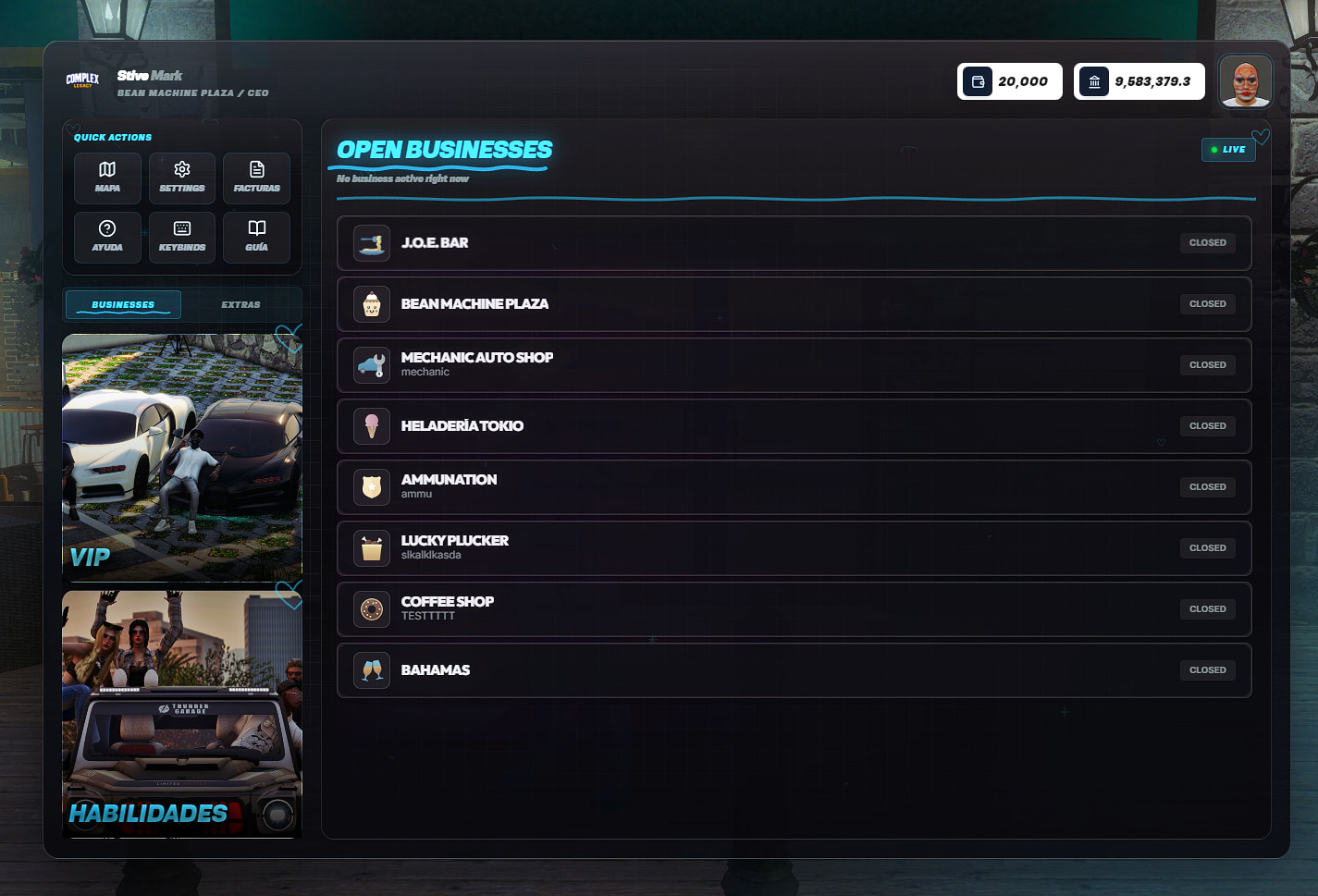 FiveM Pause Menu Script [ESX/QB/QBX] - FiveM Releases - Cfx Forum