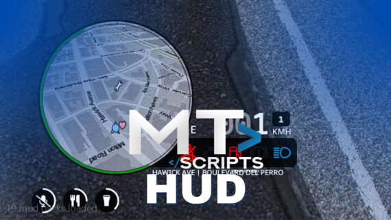 MT HUD V2 | Simple player and vehicle HUD Thumbnail