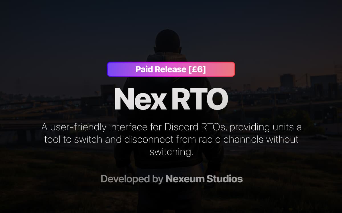 Nex RTO - Discord RTO UI [£6] Thumbnail