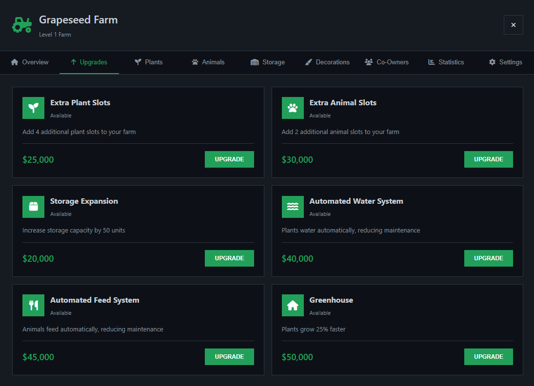 [PAID] Advanced Farming Simulato | QBCore, QBox, ESX thumbnail 6