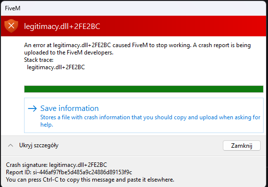 Fivem error - FiveM Client Support - Cfx.re Community