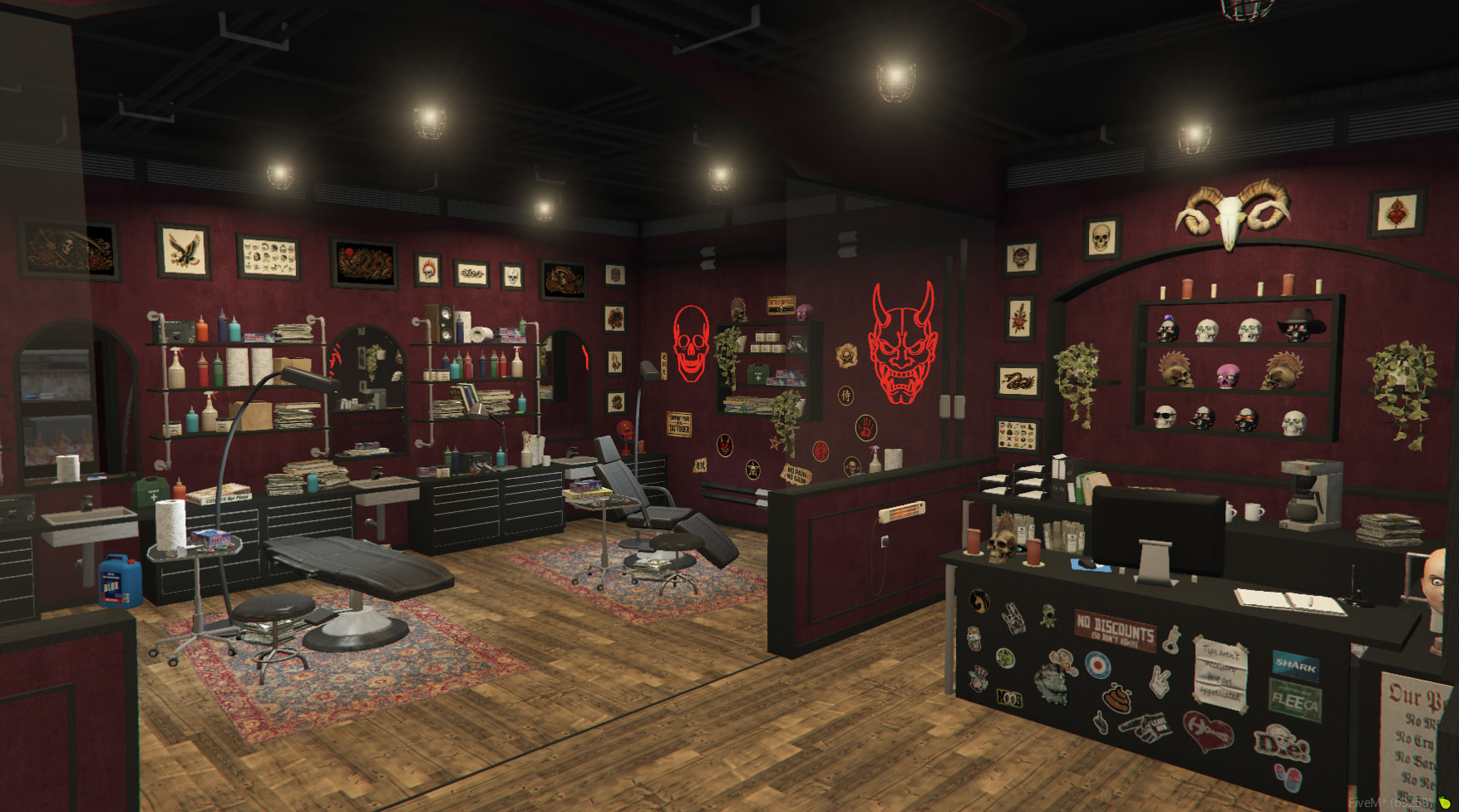 KAV Studio | Tattoo Shops Enhanced - FiveM Releases - Cfx.re Community