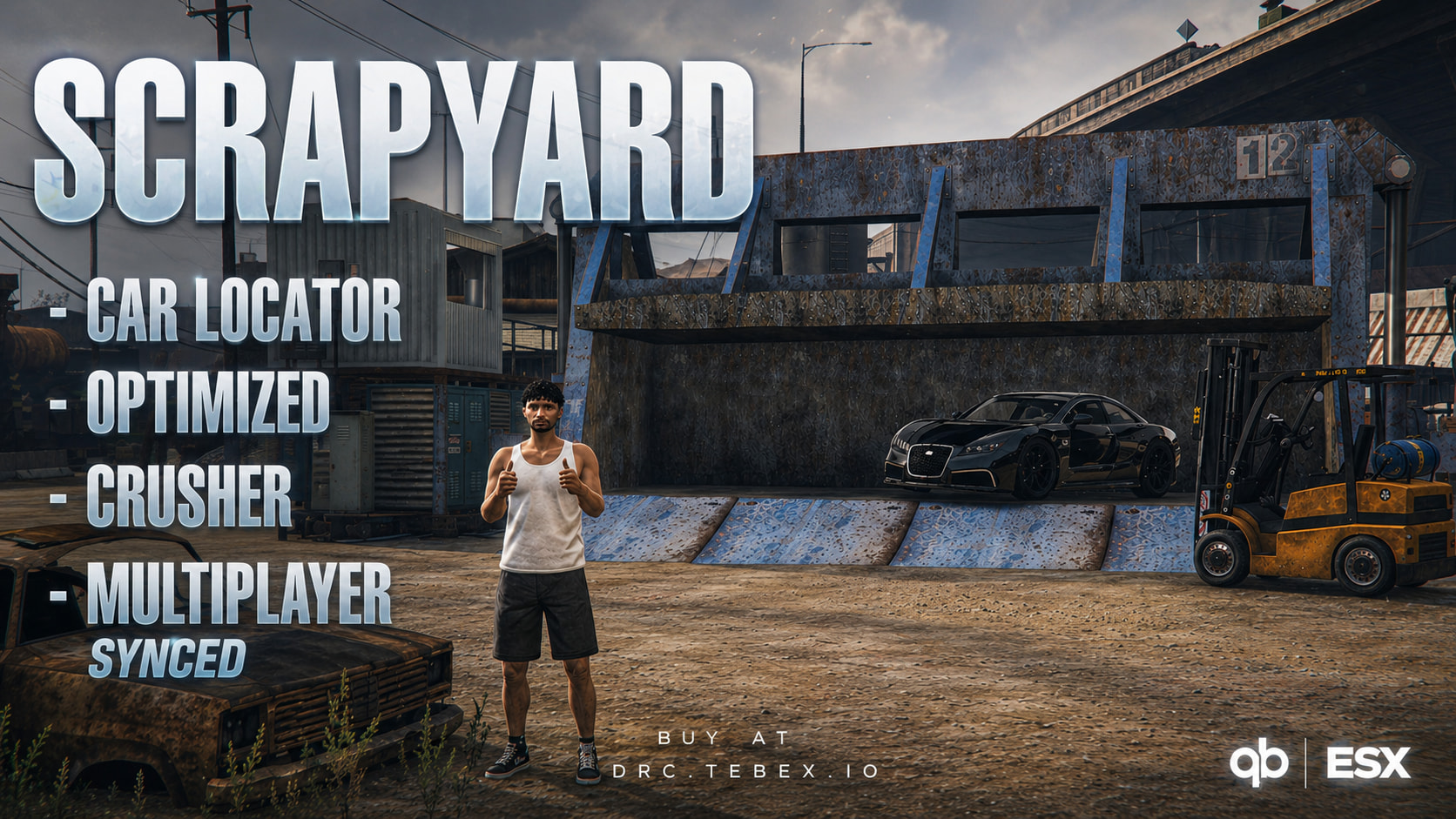 [QB, ESX, QBOX] SCRAPYARD, CRUSHER, LOCATOR - FiveM Releases - Cfx Forum