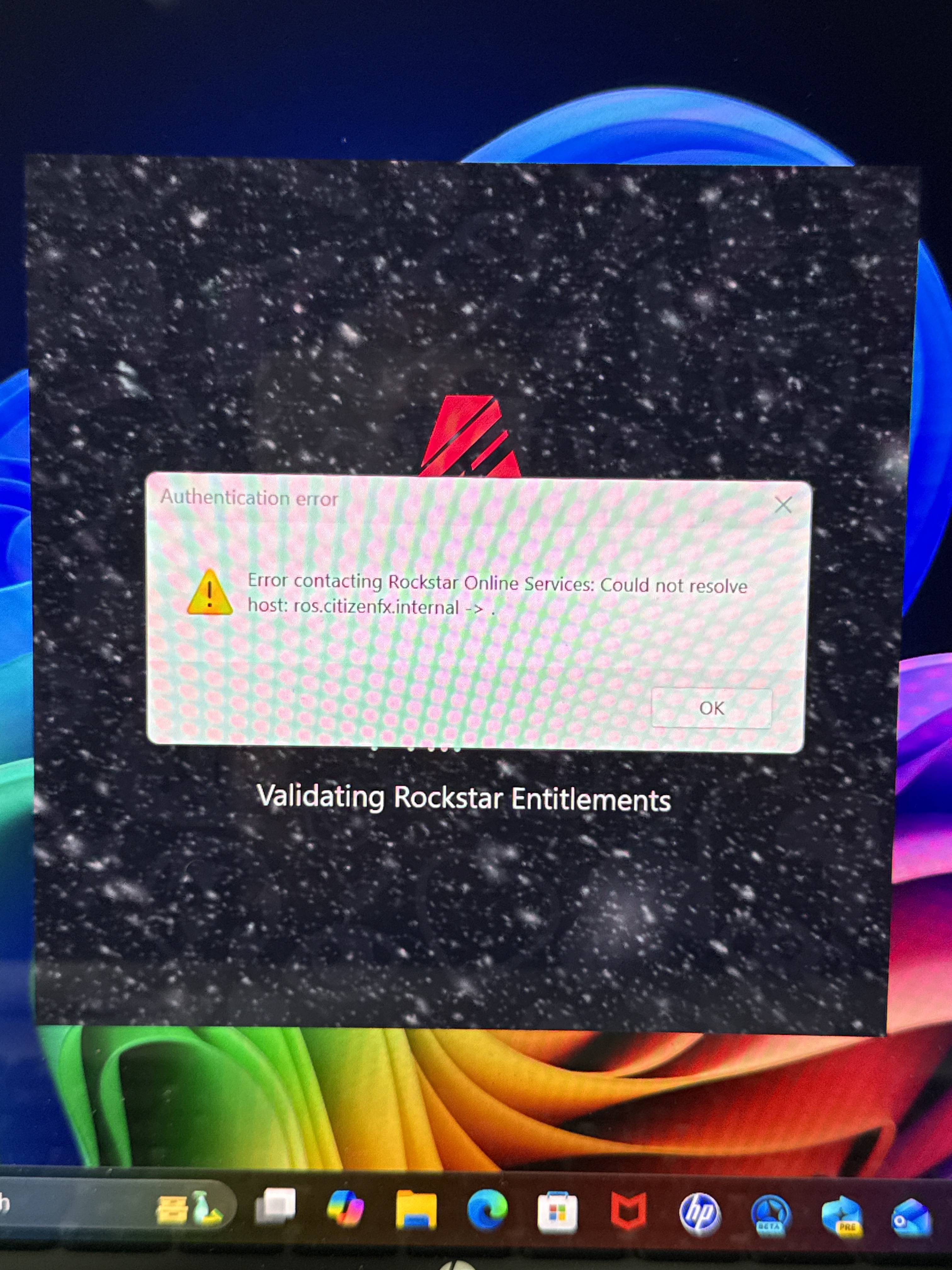 Error Launching FiveM please help - FiveM Client Support - Cfx Forum