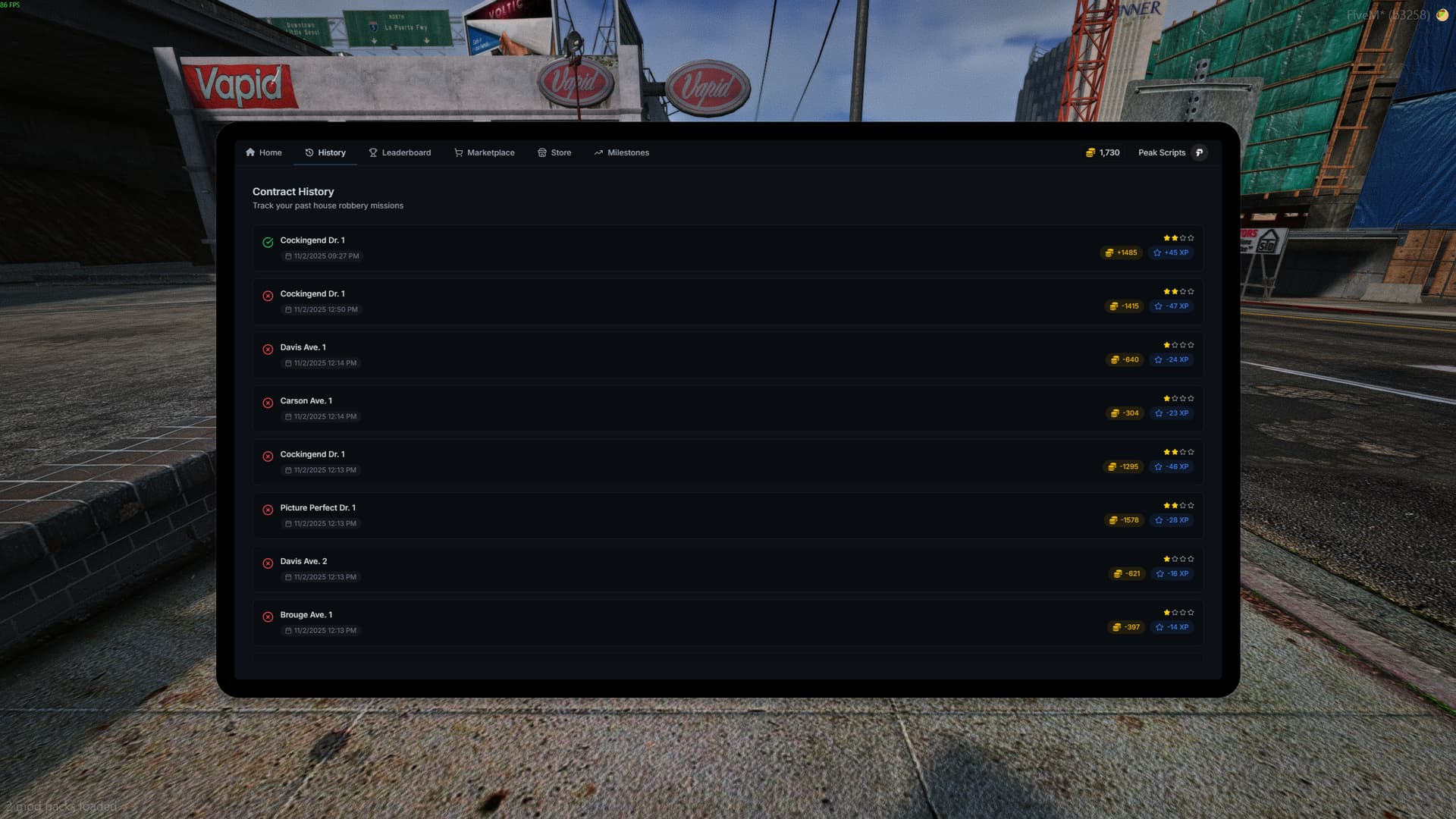 Peak Scripts: House Robbery 2.0 - FiveM Releases - Cfx.re Community