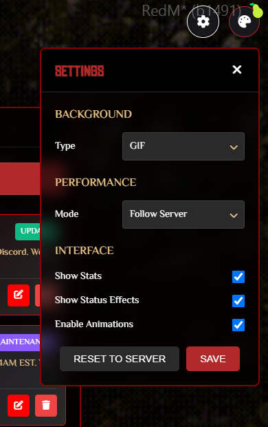 Crowe Pause Menu — Modern UI Pause Menu for RedM (VORP) - RedM Releases ...