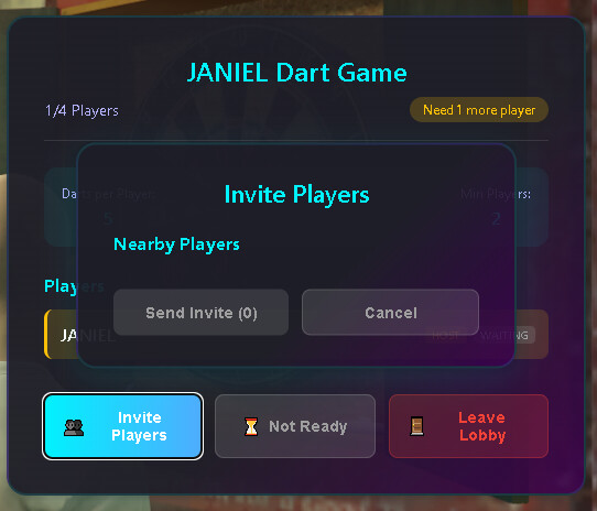 [PAID] Multiplayer Dart Game [STANDALONE] thumbnail 6