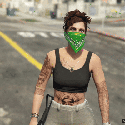 Bandana Mask with Physics thumbnail 4