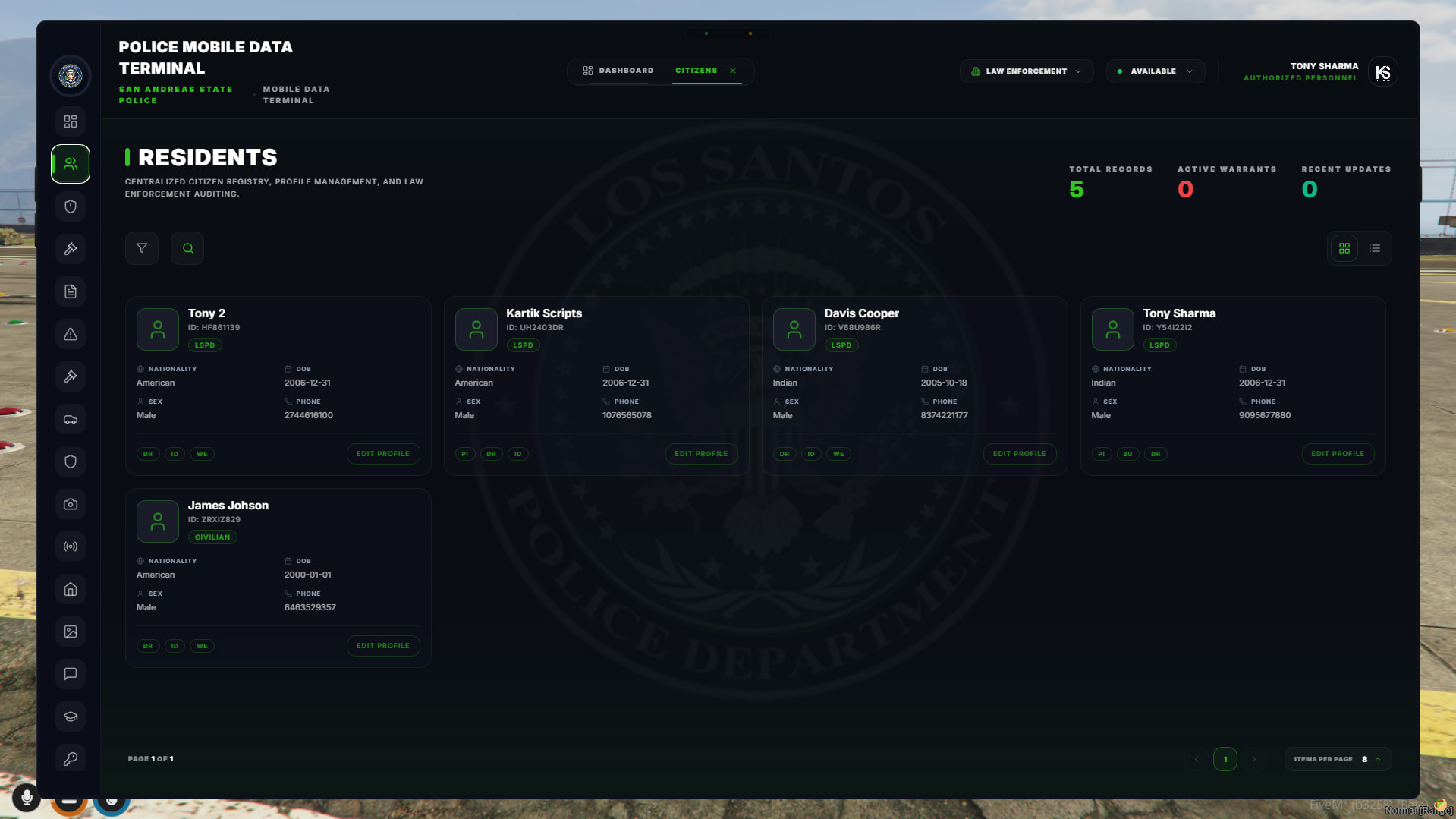 MDT & Dispatch V2 - FiveM Releases - Cfx Forum