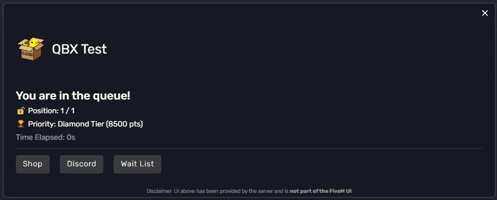 [免费] NEX Queue – 适用于 FiveM 的高级 Discord 队列系统 [独立版]