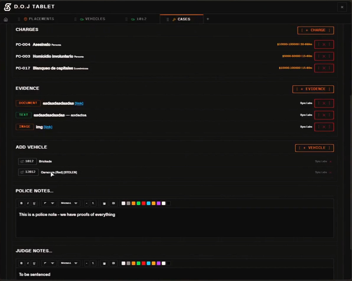 [PAID] Ultimate DOJ System QB/ESX/QBOX - FiveM Releases - Cfx Forum
