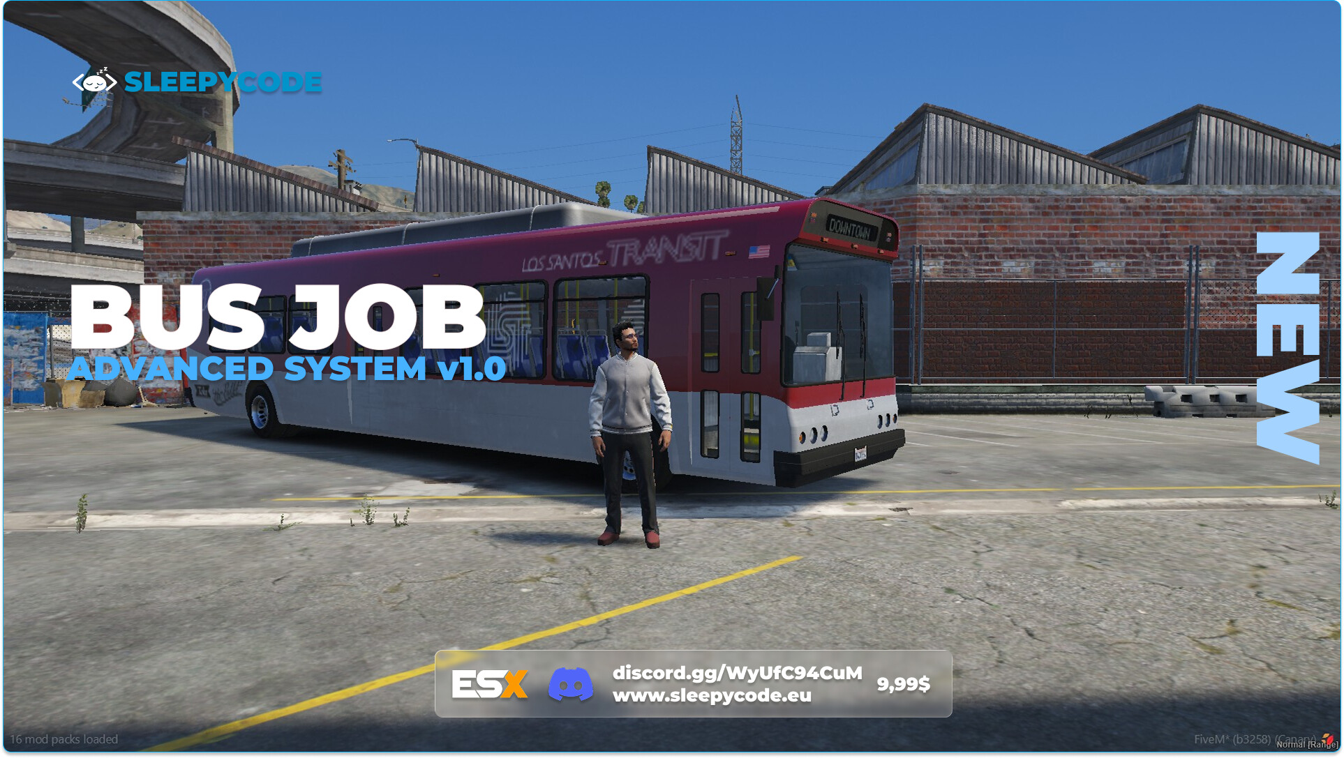 [ESX] Bus Driver Job [ESCROW] - FiveM Releases - Cfx Forum