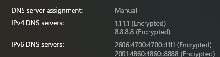 what final settings should look like