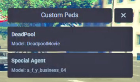 [Standalone] Ped Menu thumbnail 4