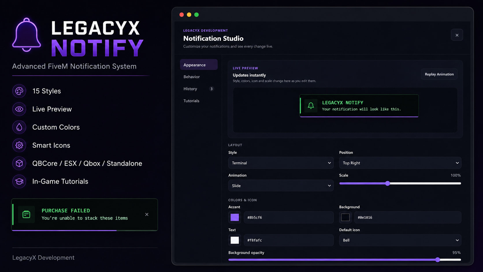 LegacyX Development | Build Something Better | FiveM Scripts - Server ...