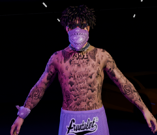 [PAID] Ballas custom ped [Lore friendly] Thumbnail