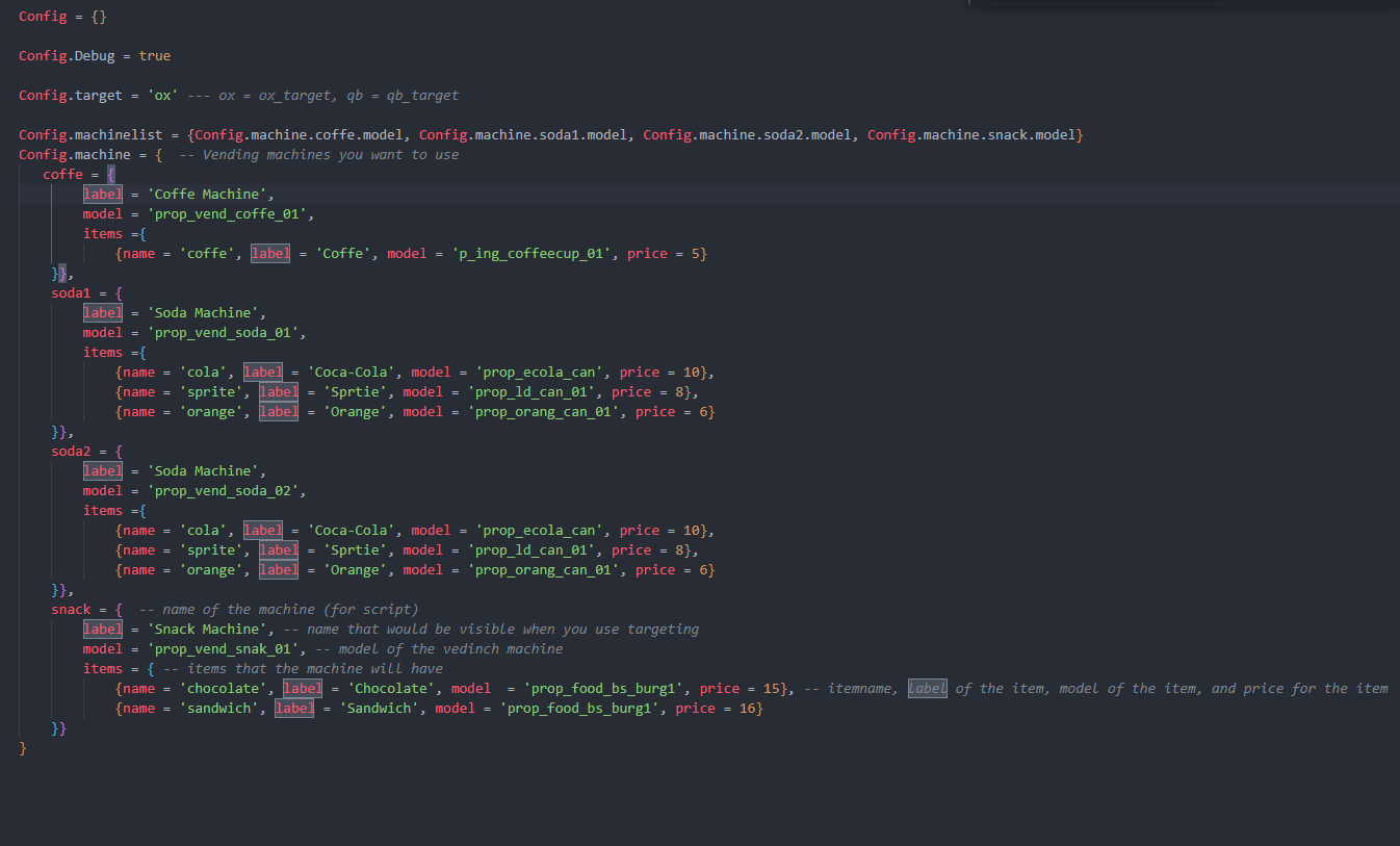 Vending Machine script - Discussion - Cfx.re Community