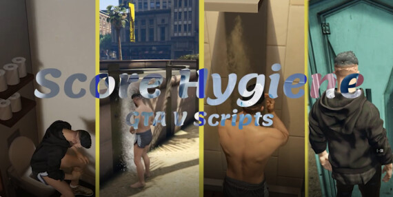 Fivem Hygiene (Shower / Pee / Poo / Sleep) Thumbnail