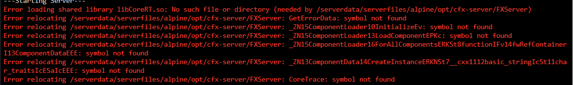Txadmin server not starting - Server Discussion - Cfx Forum