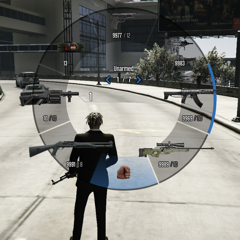 Persistent Weapon Wheel standalone script for FiveM