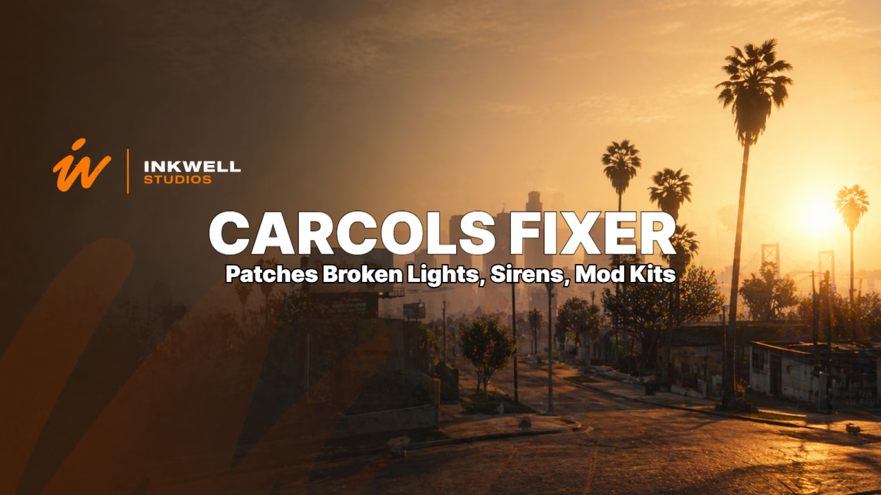 [发布] Carcols Fixer（免费、开源工具，用于解决警报器/灯光/模组套件之间的ID冲突问题）fivem资源网-fivem插件网-fivem脚本-fivem技术-fivem分享FIVEM资源网