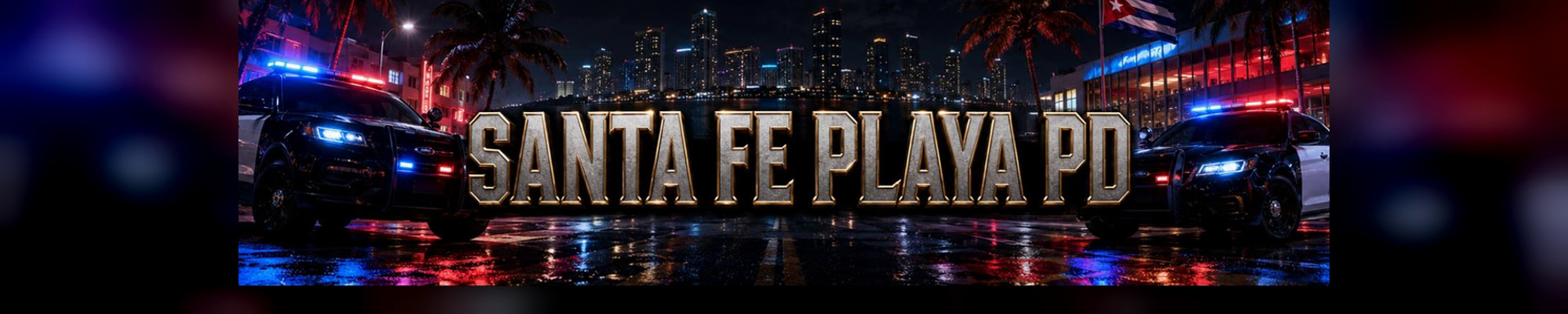 Santa Fe Playa PD | 🚔 FiveM Roleplay | 🚓 Policía | 🚑 EMS | 🚒 Bomberos | 🔧 Mecánico | ⭐ ¡Todos pueden unirse!