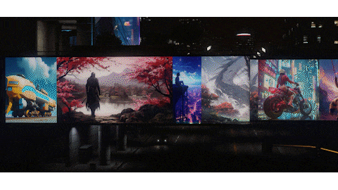 Realistic Life-Like Animated Legion Square Billboard Thumbnail