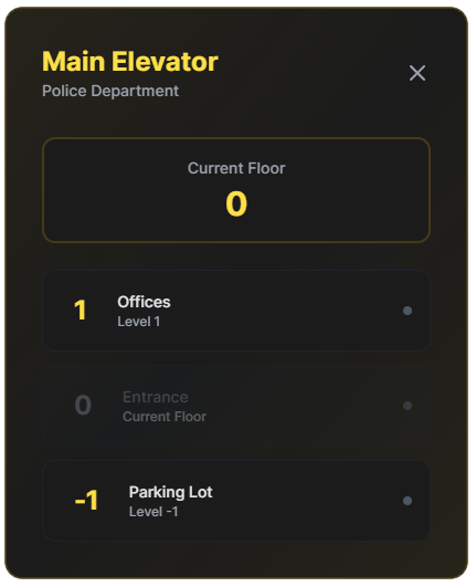 Elevator UI