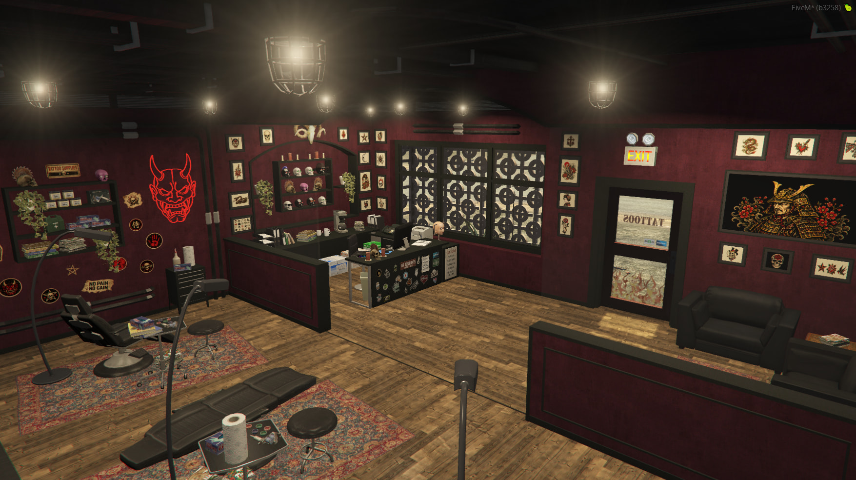 KAV Studio | Tattoo Shops Enhanced - FiveM Releases - Cfx.re Community