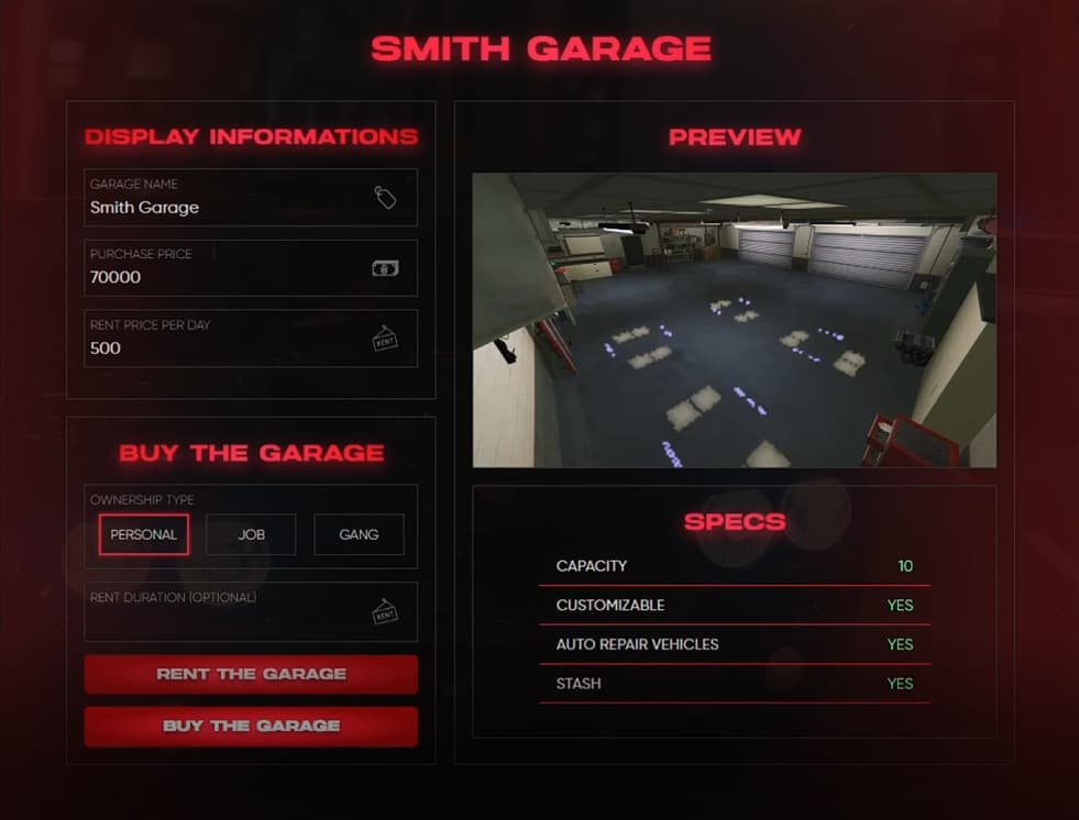 Most advanced garage system | gta:o style thumbnail 4