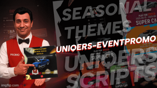 Special Event Promo Script - uniqers-eventpromo #esx #qbcore #qbox #playtime Thumbnail