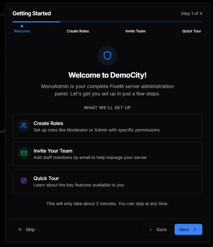 [FREE/PAID] monoAdmin - Advanced Cloud & In-Game Admin Panel - FiveM ...