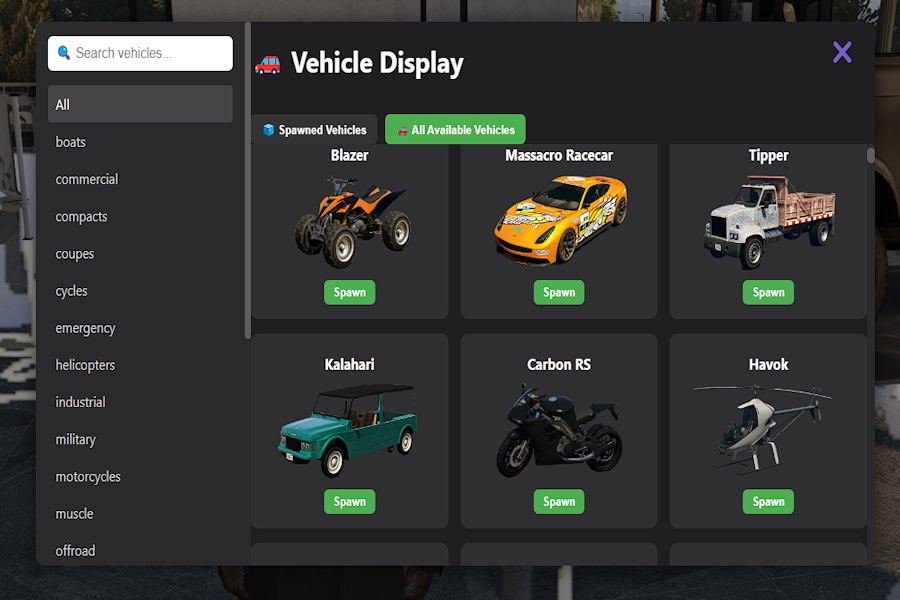QBCore Showroom Display - FiveM Releases - Cfx.re Community