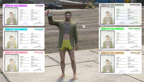 [10% OFF] ID Cards / Licenses (ID, Drivers, Pilots, Weapons, Medical Marijuana) Thumbnail