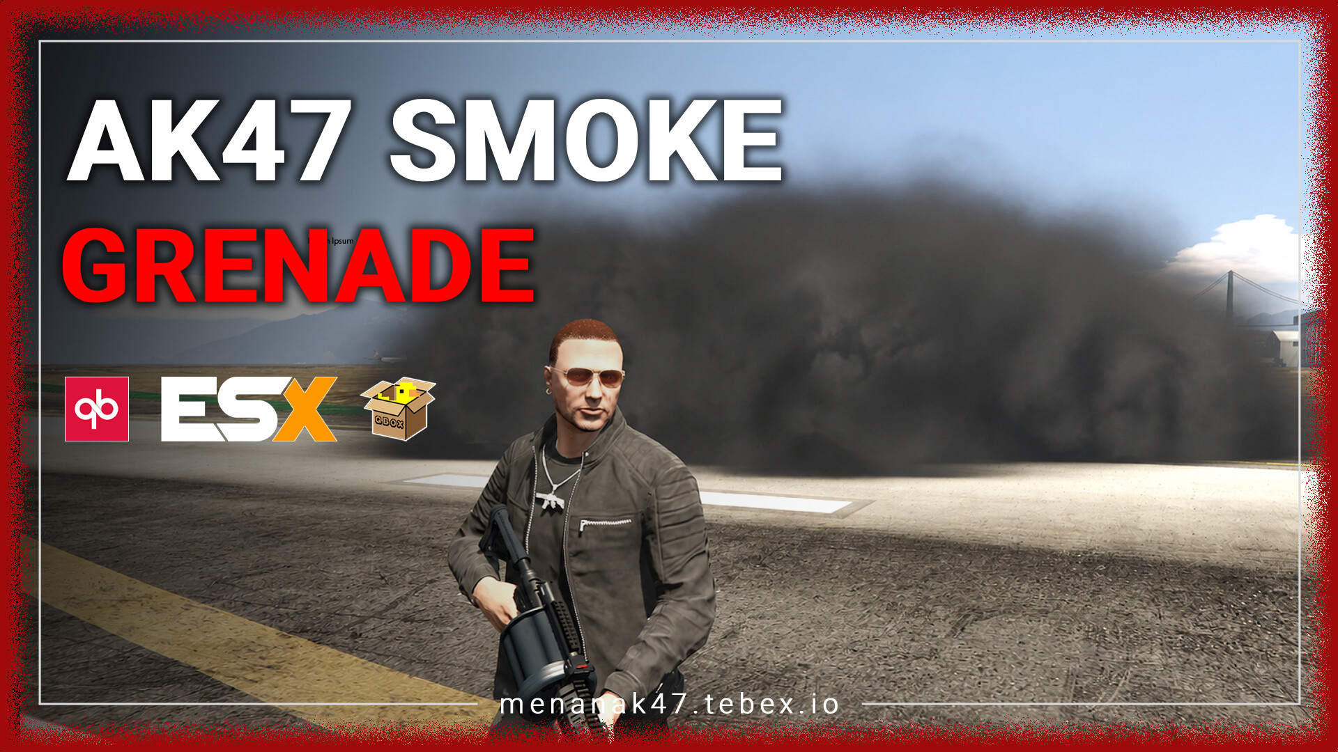 Realistic Smoke Grenade FiveM standalone script