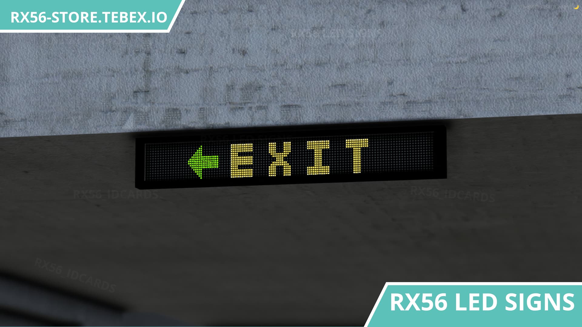 LED SIGNS SCRIPT – Customizable & Placeable In-Game [ESX / QBCore ...