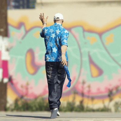 Bandana Back Pocket with Physics thumbnail 3