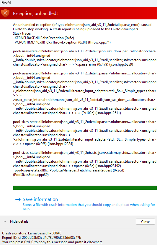 Crashing After update FiveM - FiveM Client Support - Cfx Forum