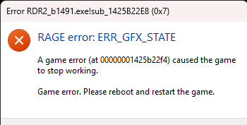 Error RDR2_b1491.exe!sub_1425B22E8 (0x7) 2024-12-07 10_46_45 AM