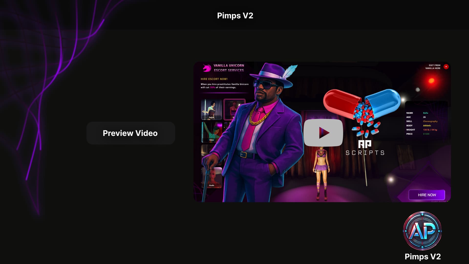 [PAID] [ESX/QB] New Pimp Script 💊 [New V2 Update] #TOSFriendly thumbnail 7