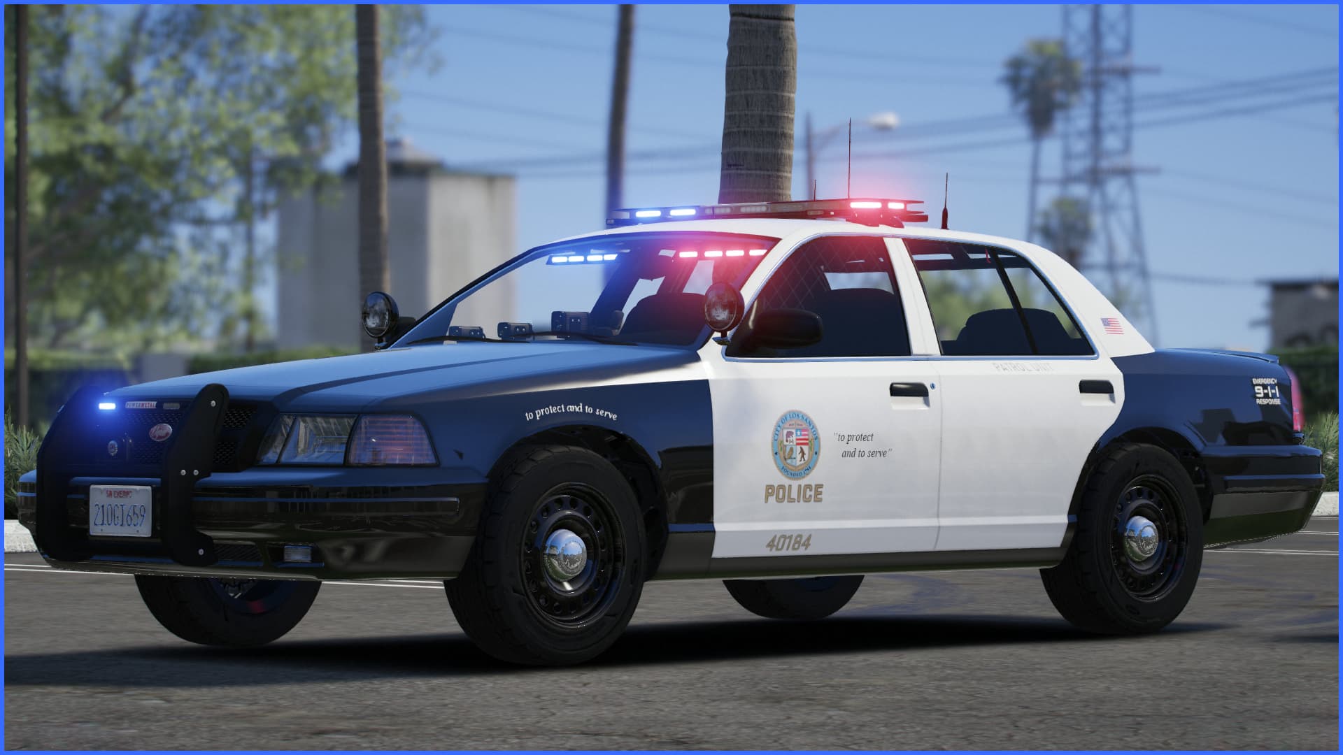 Lore-Friendly New Series Police Stanier Cruiser - FiveM Releases