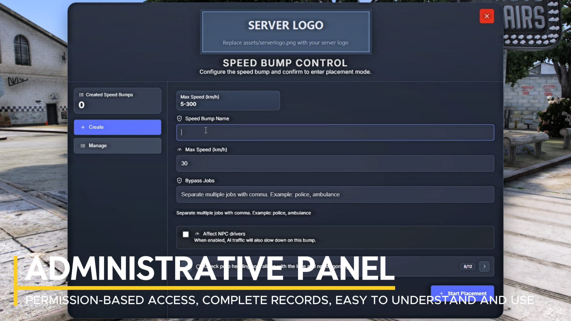 [PAID] Speed Bumps — Smart Traffic Slowing System - FiveM Releases ...