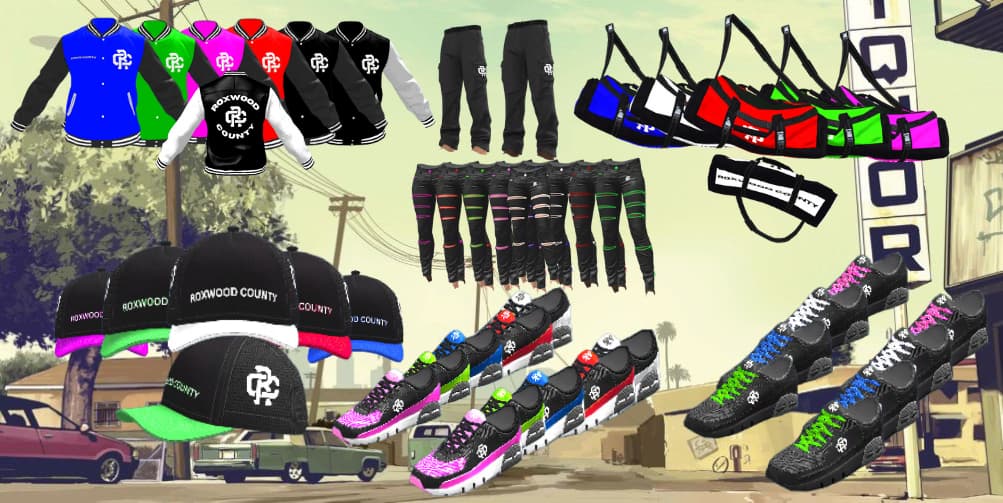 Roxwood Streetwear Clothes Addon Thumbnail