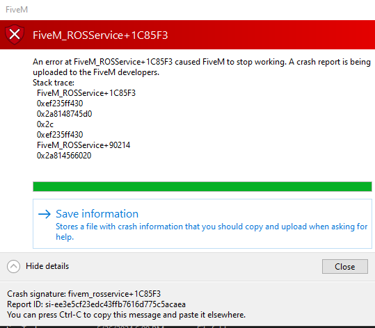 Game crashes on fivem loading screen - FiveM Client Support - Cfx Forum