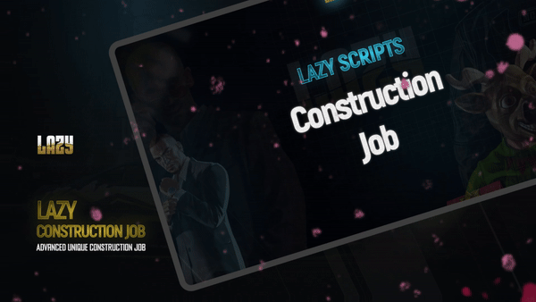 [ESX] 🚧 Lazy Construction Job 🛠️ [3.99€] Thumbnail